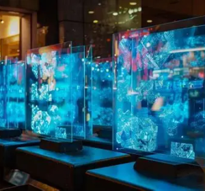 Transparent LCD Display Screen