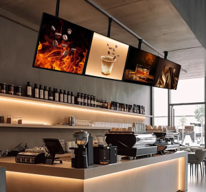 Ceiling Hanging LCD Display
