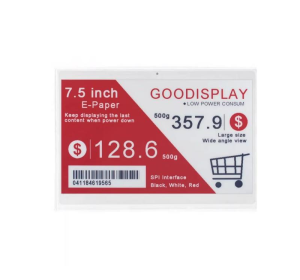 7.5 inch Electronic Shelf Label 2.4 GHz