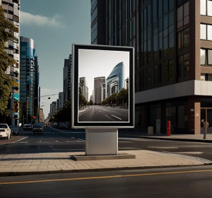 Roadside Light Pole Digital Sign