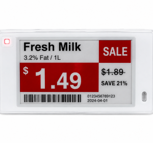4.3 inch Electronic Shelf Label 2.4 GHz