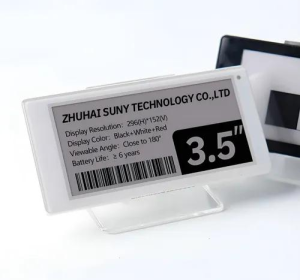 3.5 inch Electronic Shelf Label 2.4 GHz